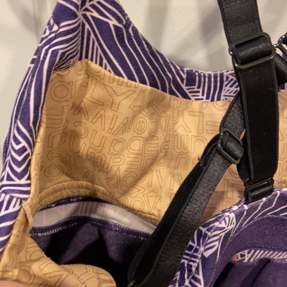 Ivivva Plum Empire Waisted Spaghetti Strap Tank Top - Picture 7 of 8